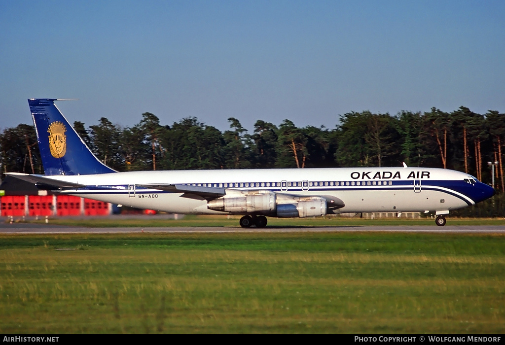 Aircraft Photo of 5N-AOO | Boeing 707-365C | Okada Air | AirHistory.net #532355