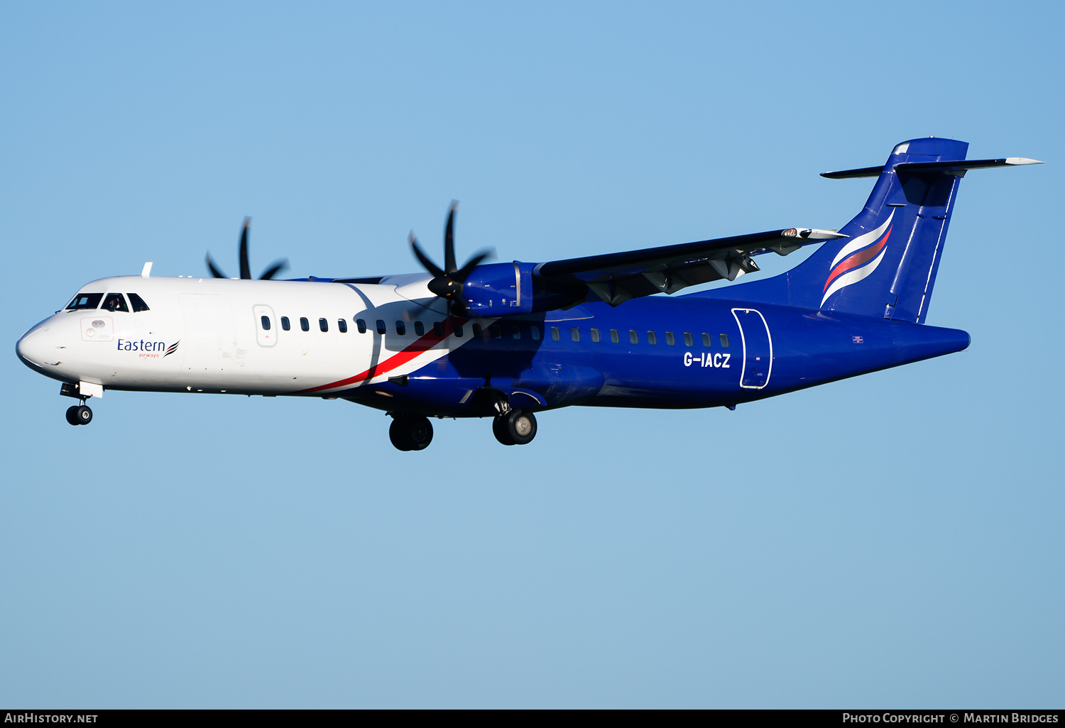Aircraft Photo of G-IACZ | ATR ATR-72-600 (ATR-72-212A) | Eastern Airways | AirHistory.net #532362