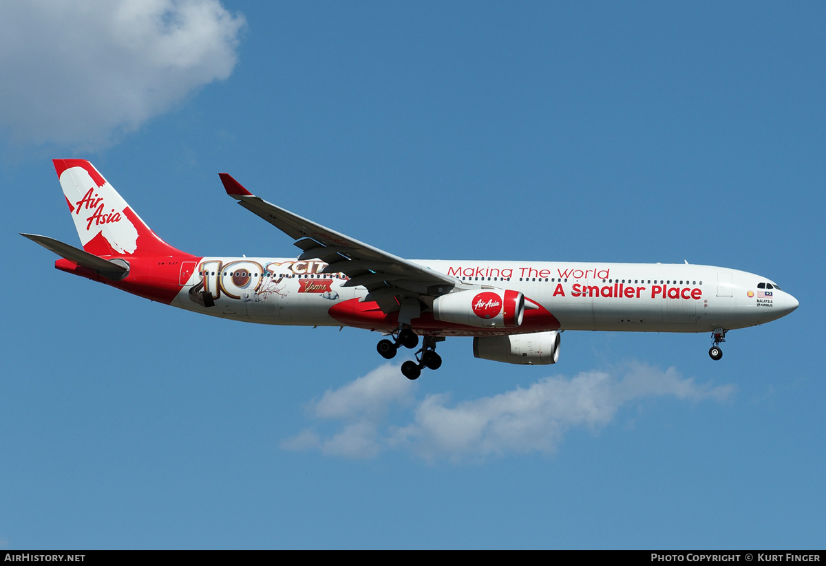 Aircraft Photo of 9M-XXF | Airbus A330-343E | AirAsia X | AirHistory.net #532364