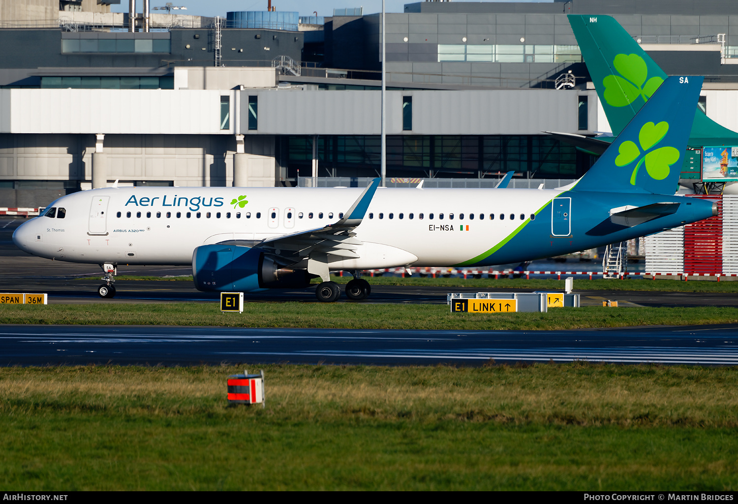 Aircraft Photo of EI-NSA | Airbus A320-251N | Aer Lingus | AirHistory.net #532372