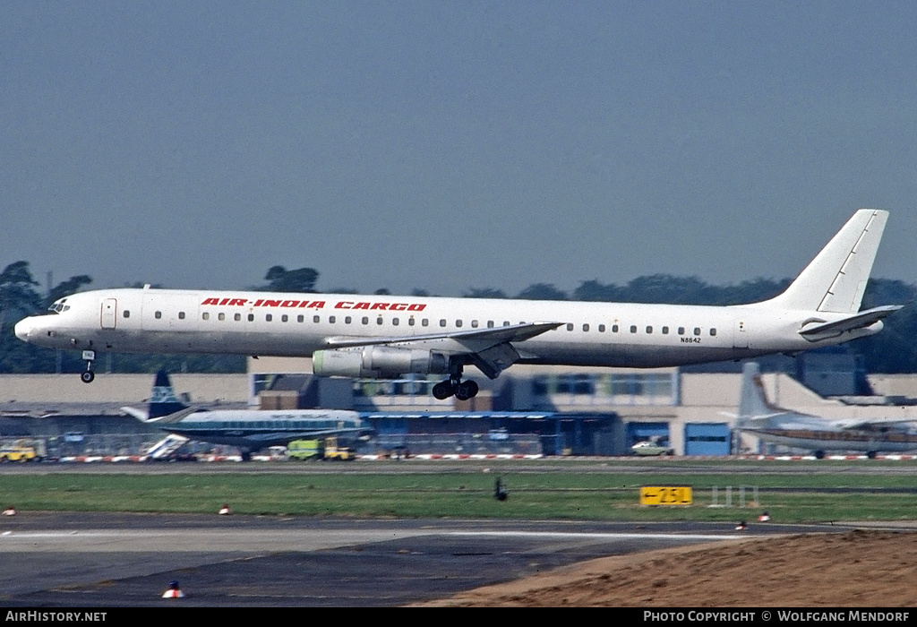 Aircraft Photo of N8642 | McDonnell Douglas DC-8-63CF | Air India Cargo | AirHistory.net #532391