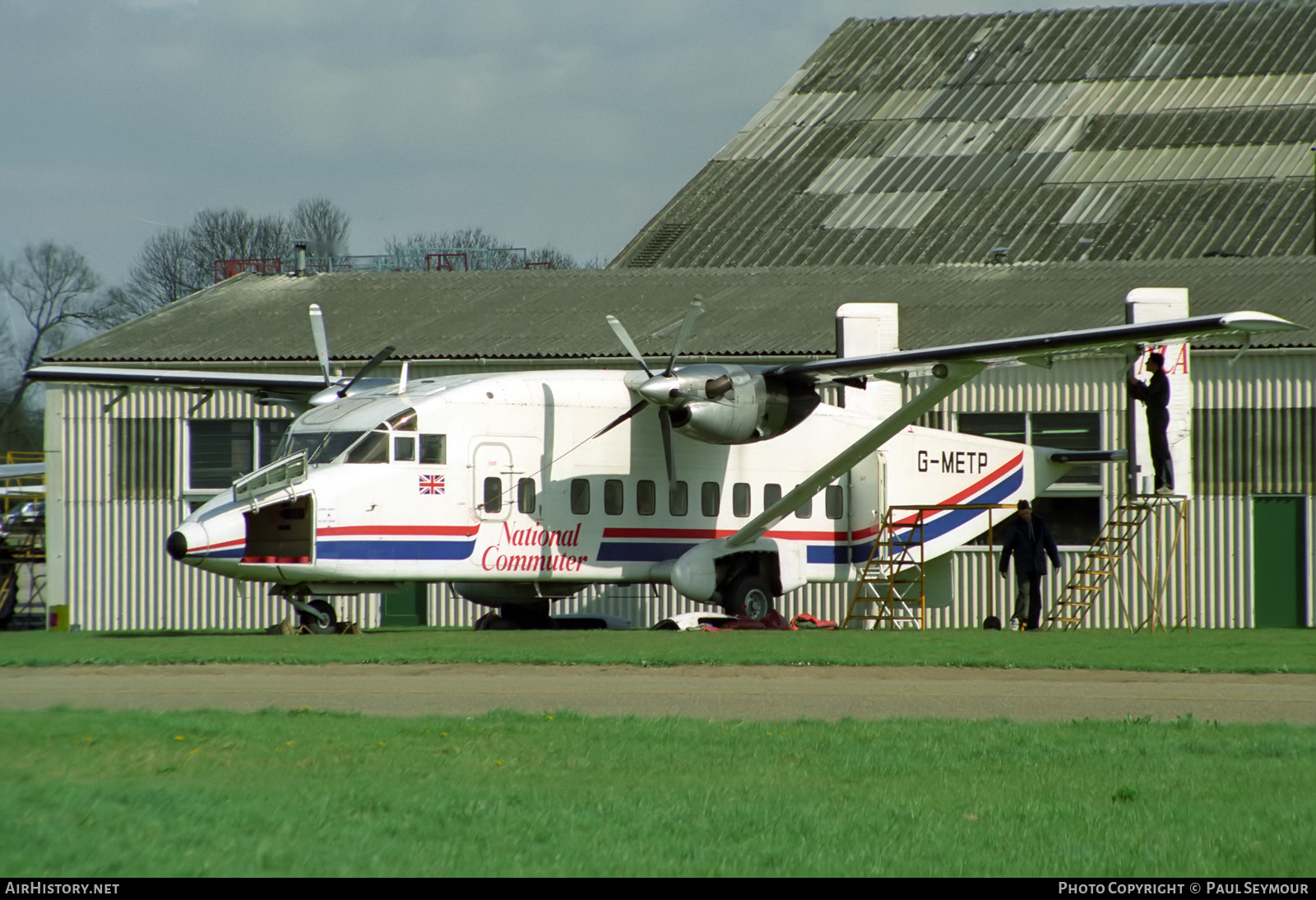 Aircraft Photo of G-METP | Short 330-100 | National Commuter Airways | AirHistory.net #532402
