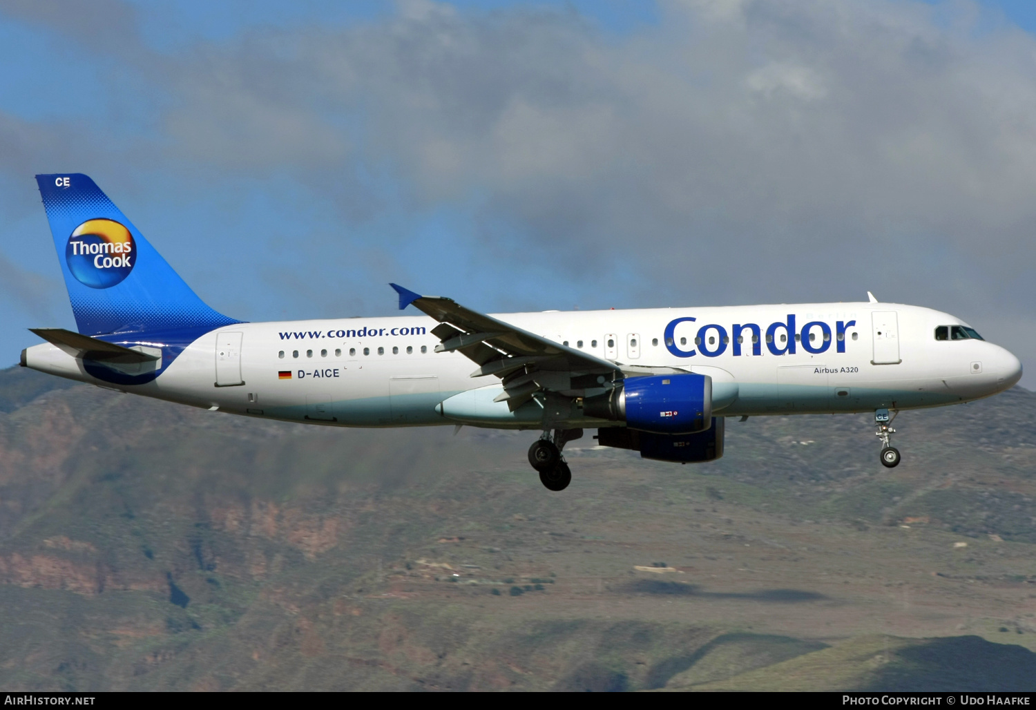 Aircraft Photo of D-AICE | Airbus A320-212 | Condor Flugdienst | AirHistory.net #532410