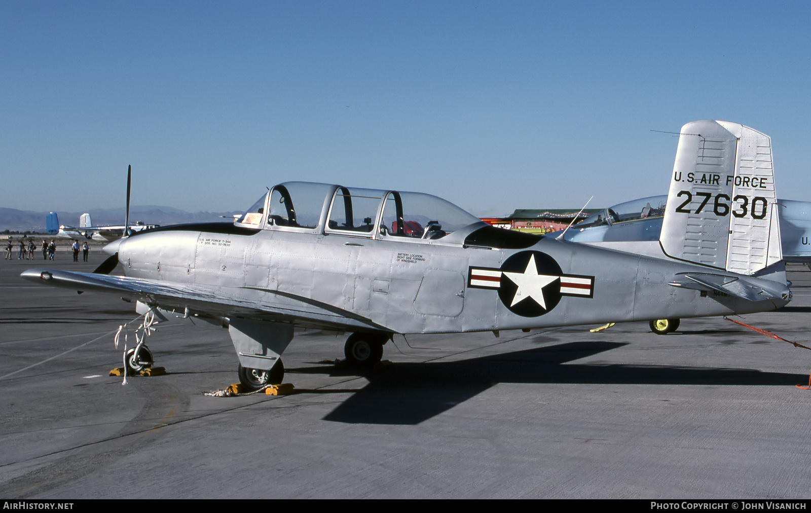 Aircraft Photo of N44MT / 27630 | Beech T-34A Mentor (45) | USA - Air Force | AirHistory.net #532415