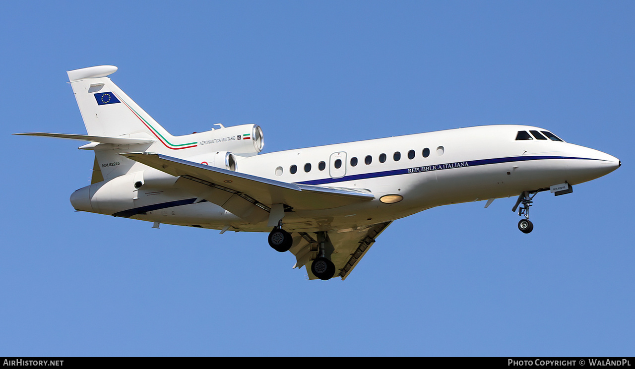 Aircraft Photo of MM62245 | Dassault Falcon 900EX | Italy - Air Force | AirHistory.net #532420