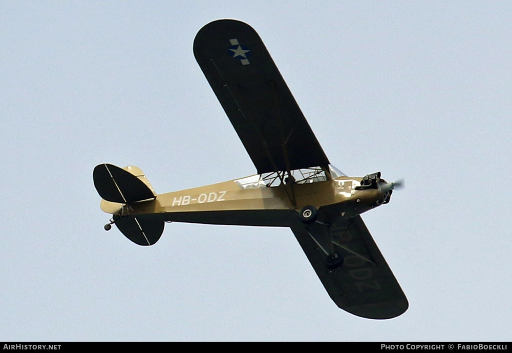 Aircraft Photo of HB-ODZ | Piper J-3C-65 Cub | AirHistory.net #532435