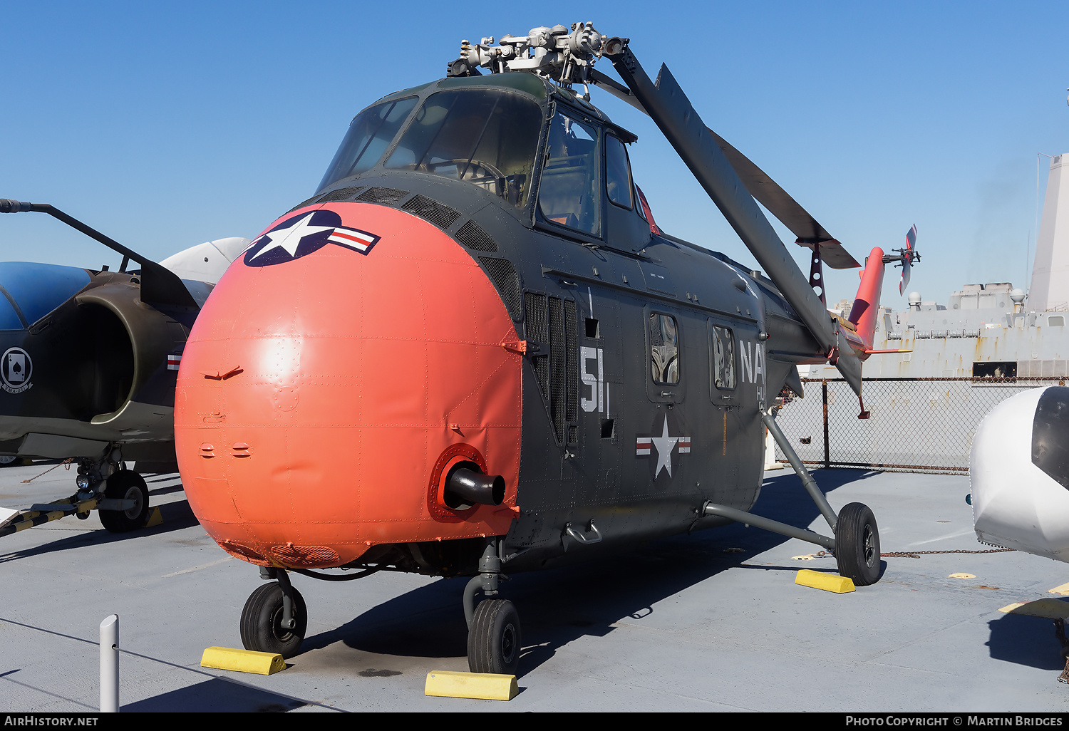 Aircraft Photo of HU-51 | Sikorsky HO4S-3G (S-55B) | USA - Navy | AirHistory.net #532436
