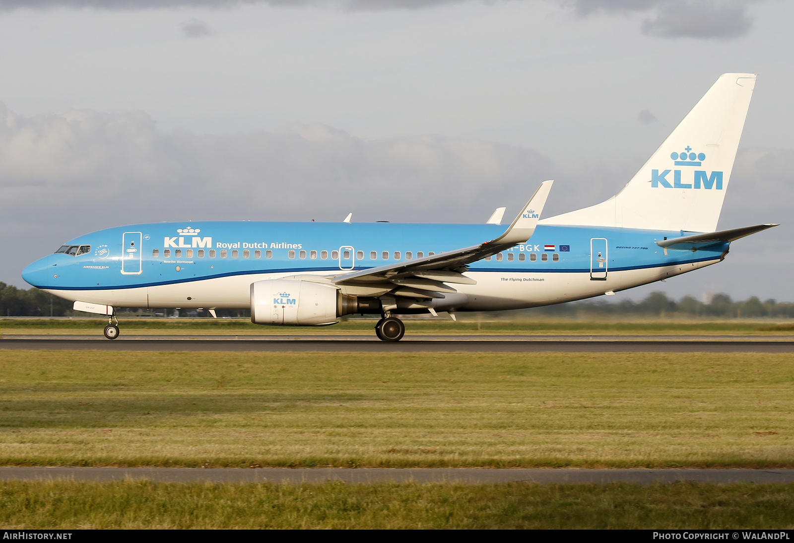 Aircraft Photo of PH-BGK | Boeing 737-7K2 | KLM - Royal Dutch Airlines | AirHistory.net #532439