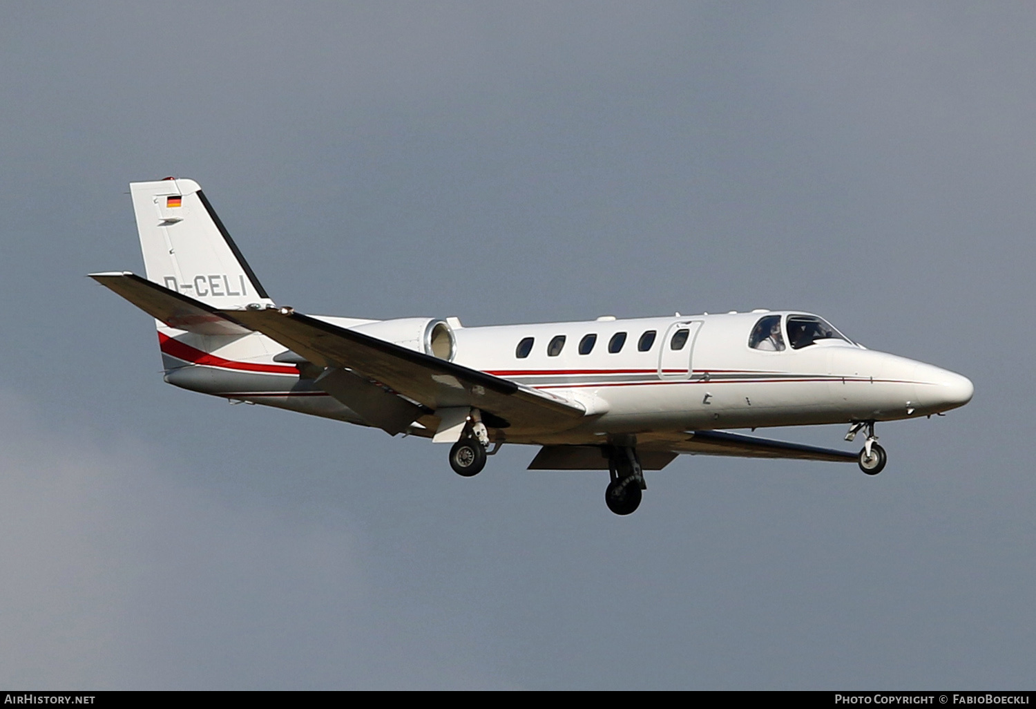 Aircraft Photo of D-CELI | Cessna 550 Citation Bravo | Euro Link | AirHistory.net #532443