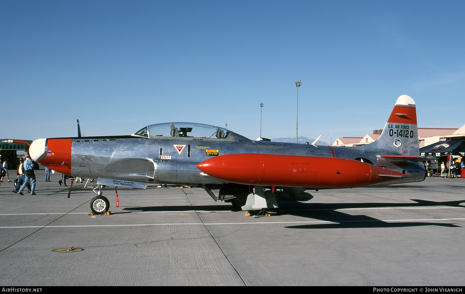 Aircraft Photo of 51-4120 / 0-14120 | Lockheed NT-33A | USA - Air Force | AirHistory.net #532447
