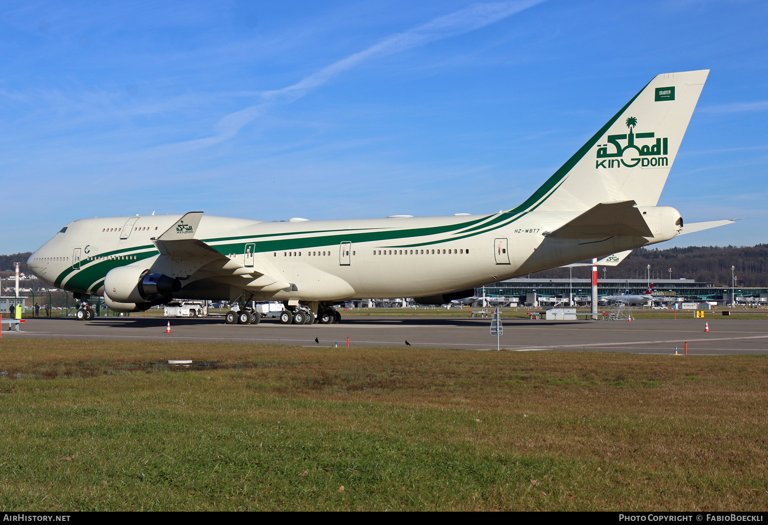 Aircraft Photo of HZ-WBT7 | Boeing 747-4J6 | Kingdom Holding Company | AirHistory.net #532450
