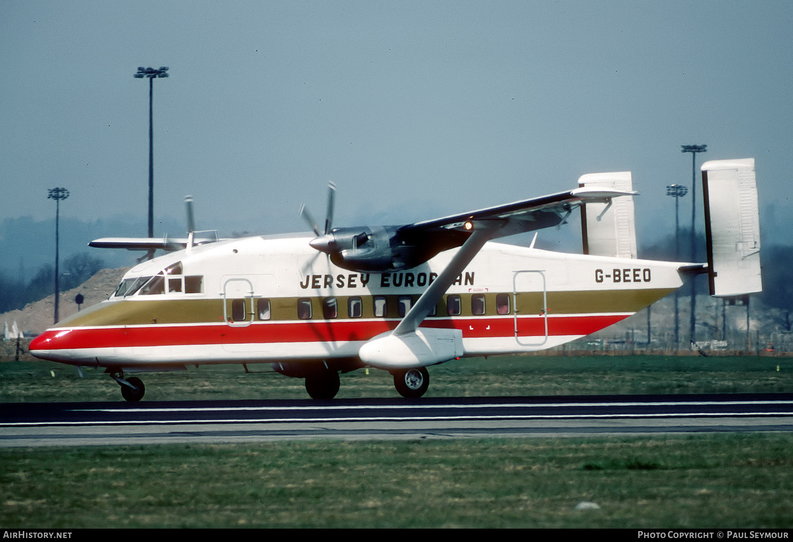 Aircraft Photo of G-BEEO | Short 330-100 | Jersey European Airways | AirHistory.net #532458