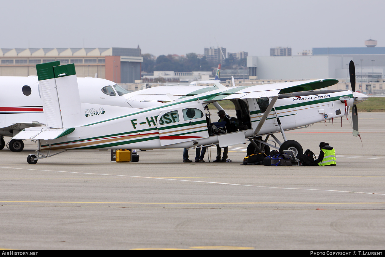 Aircraft Photo of F-HBSF | Pilatus PC-6/B2/34-H4 Turbo Porter | AirHistory.net #532459