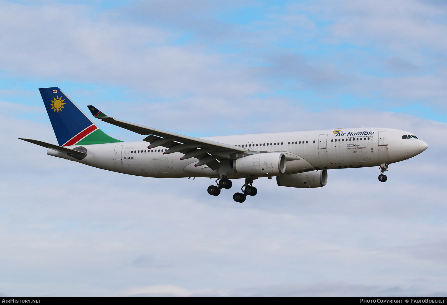 Aircraft Photo of D-AAAS | Airbus A330-243 | Air Namibia | AirHistory.net #532469