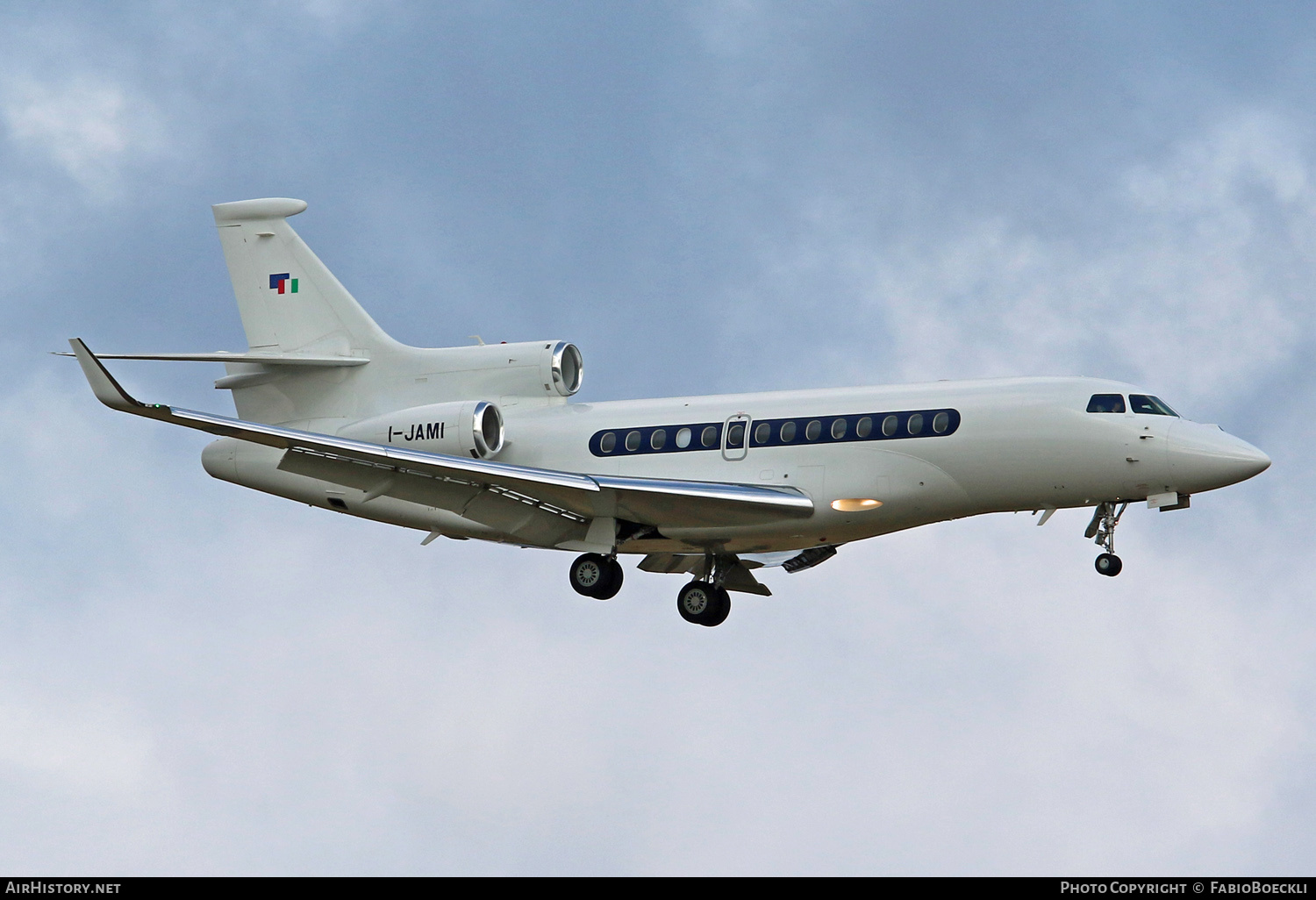 Aircraft Photo of I-JAMI | Dassault Falcon 7X | AirHistory.net #532477