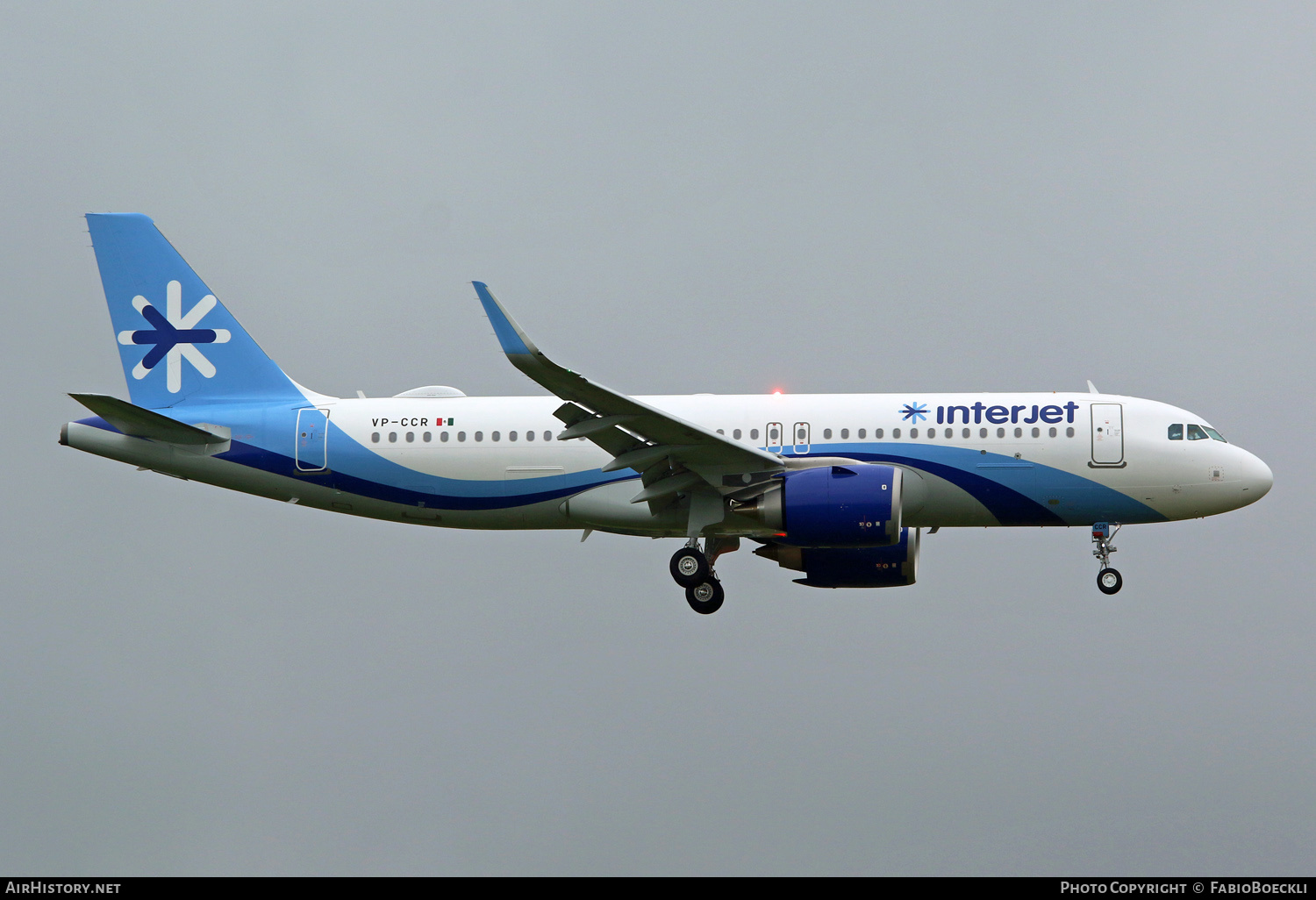 Aircraft Photo of VP-CCR | Airbus A320-251N | Interjet | AirHistory.net #532488