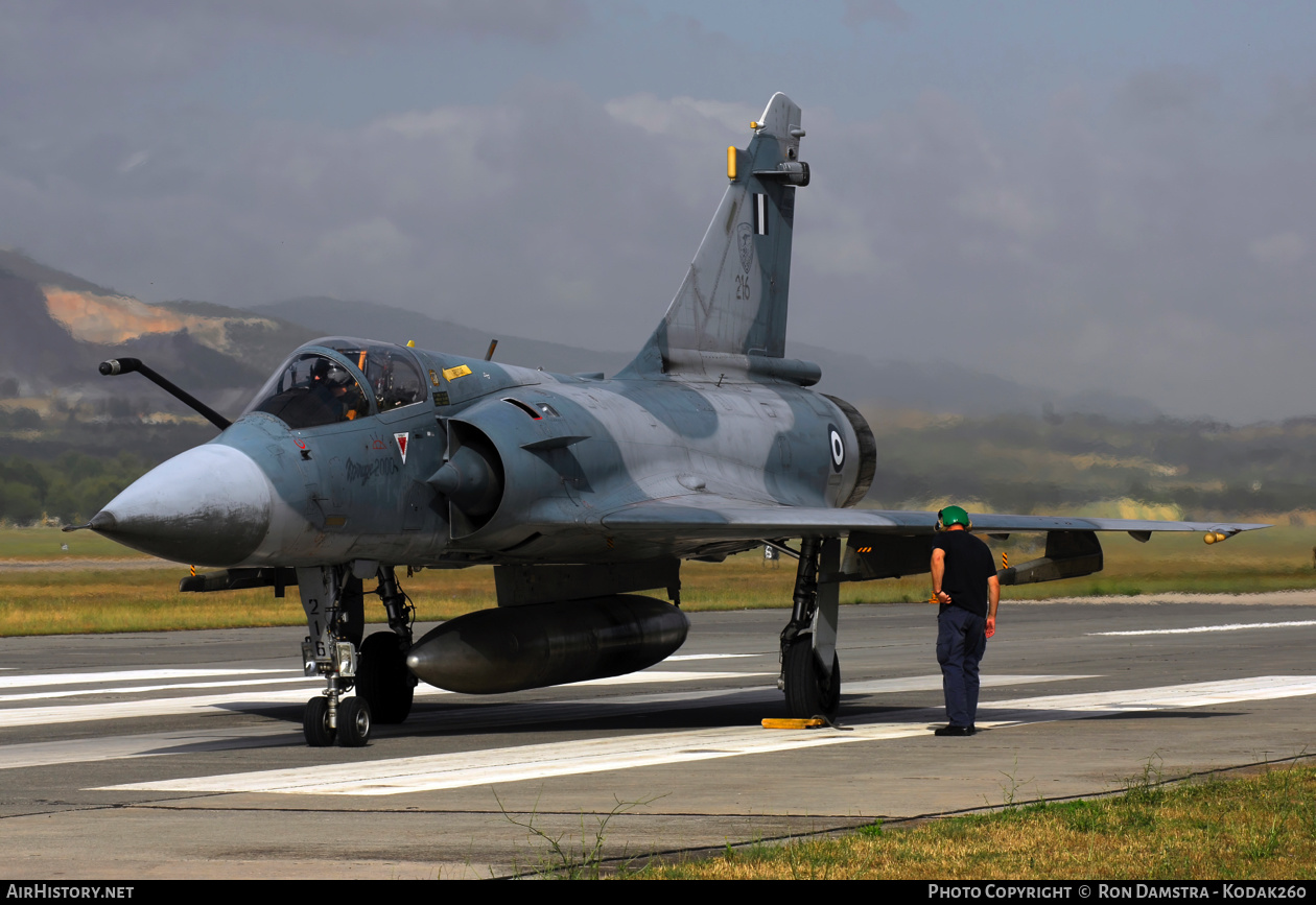 Aircraft Photo of 216 | Dassault Mirage 2000EG | Greece - Air Force | AirHistory.net #532491