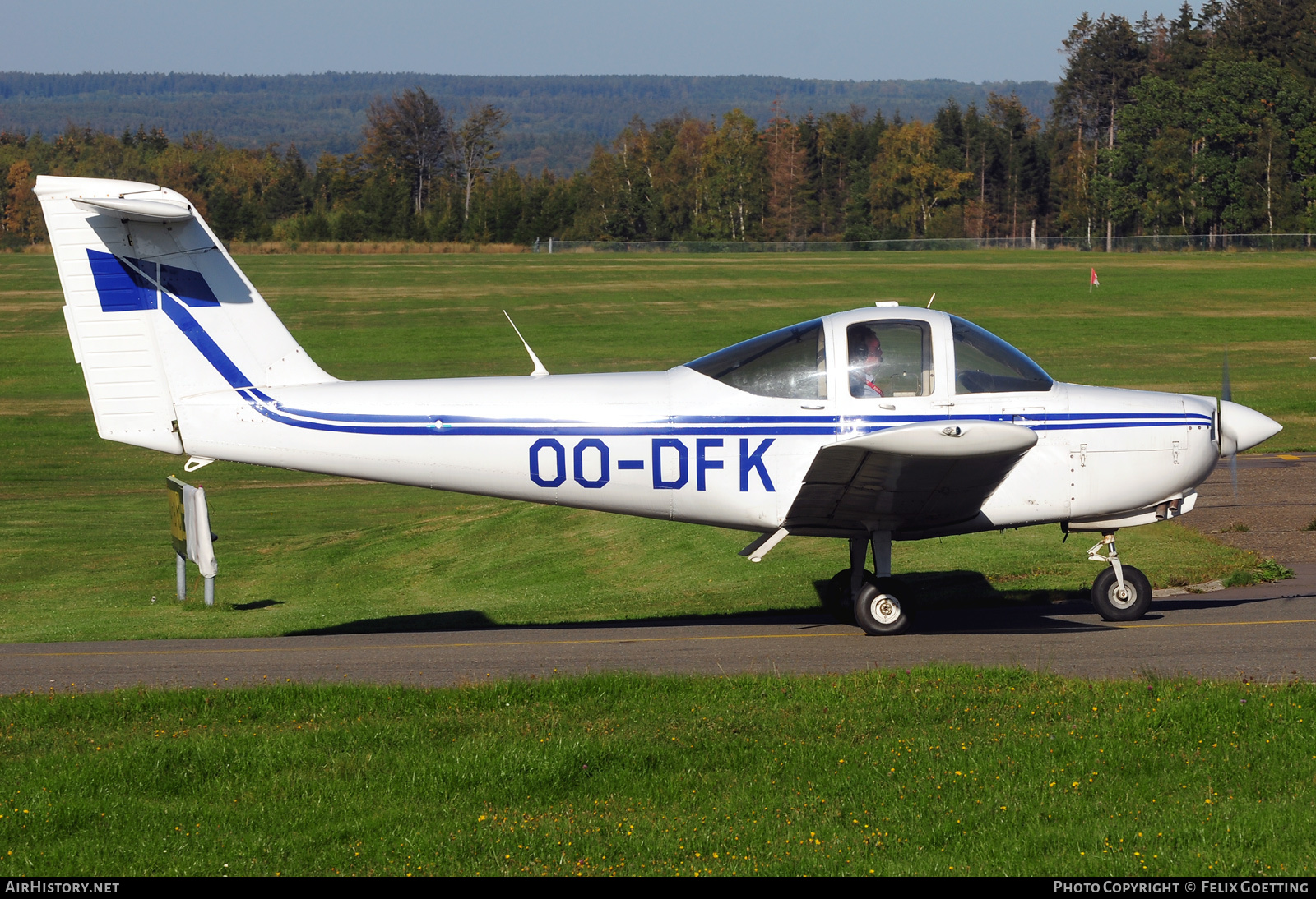 Aircraft Photo of OO-DFK | Piper PA-38-112 Tomahawk | AirHistory.net #532492