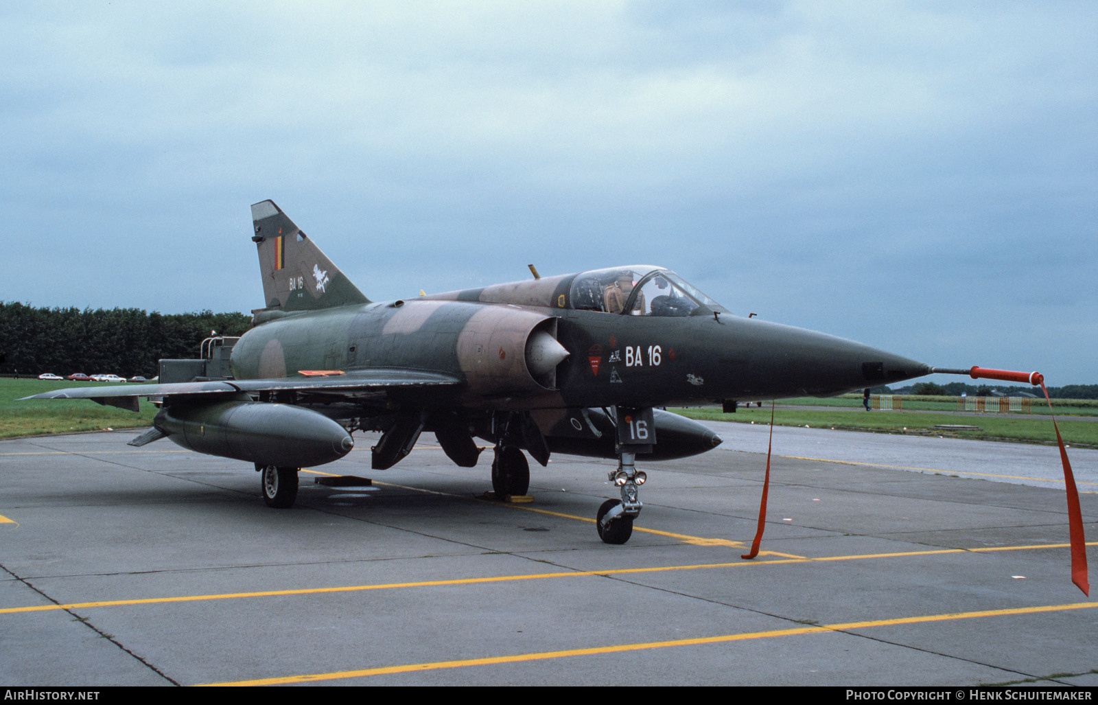 Aircraft Photo of BA16 | Dassault Mirage 5BA | Belgium - Air Force | AirHistory.net #532506