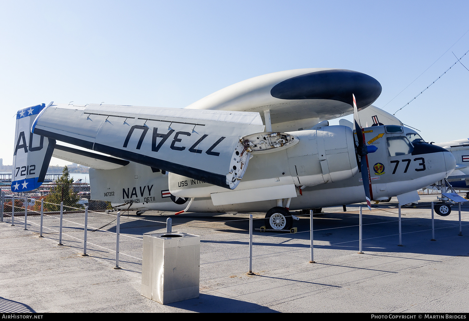 Aircraft Photo of 147212 | Grumman E-1B Tracer (G-117/WF-2) | USA - Navy | AirHistory.net #532515