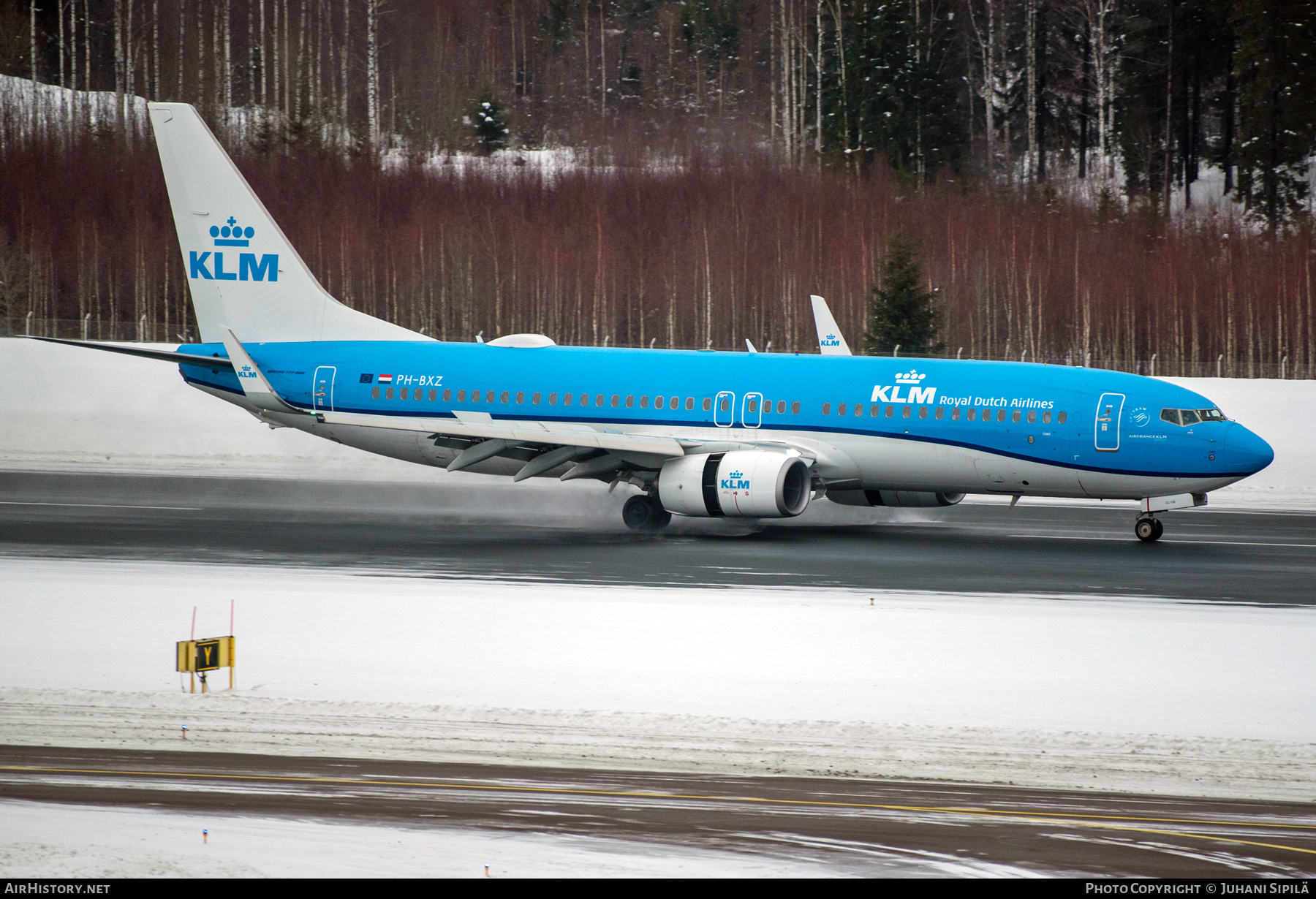 Aircraft Photo of PH-BXZ | Boeing 737-8K2 | KLM - Royal Dutch Airlines | AirHistory.net #532543