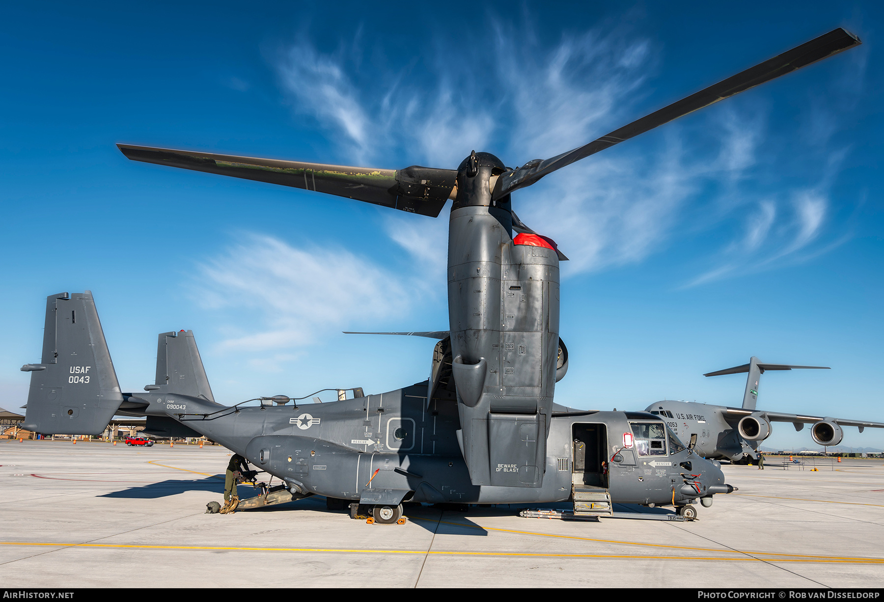 Aircraft Photo of 09-0043 / 0043 | Bell-Boeing CV-22B Osprey | USA - Air Force | AirHistory.net #532552