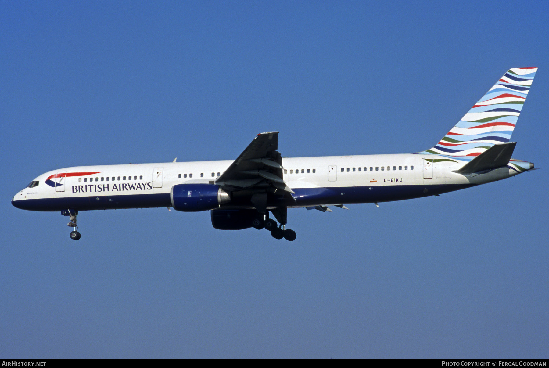 Aircraft Photo of G-BIKJ | Boeing 757-236 | British Airways | AirHistory.net #532553