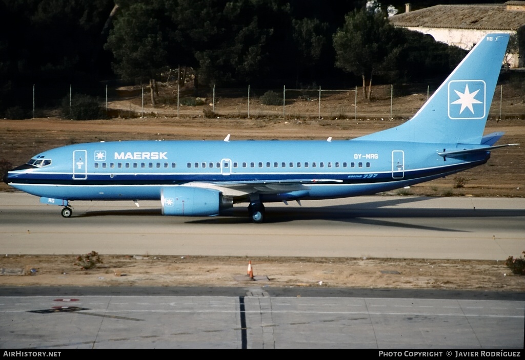 Aircraft Photo of OY-MRG | Boeing 737-7L9 | Maersk Air | AirHistory.net #532560