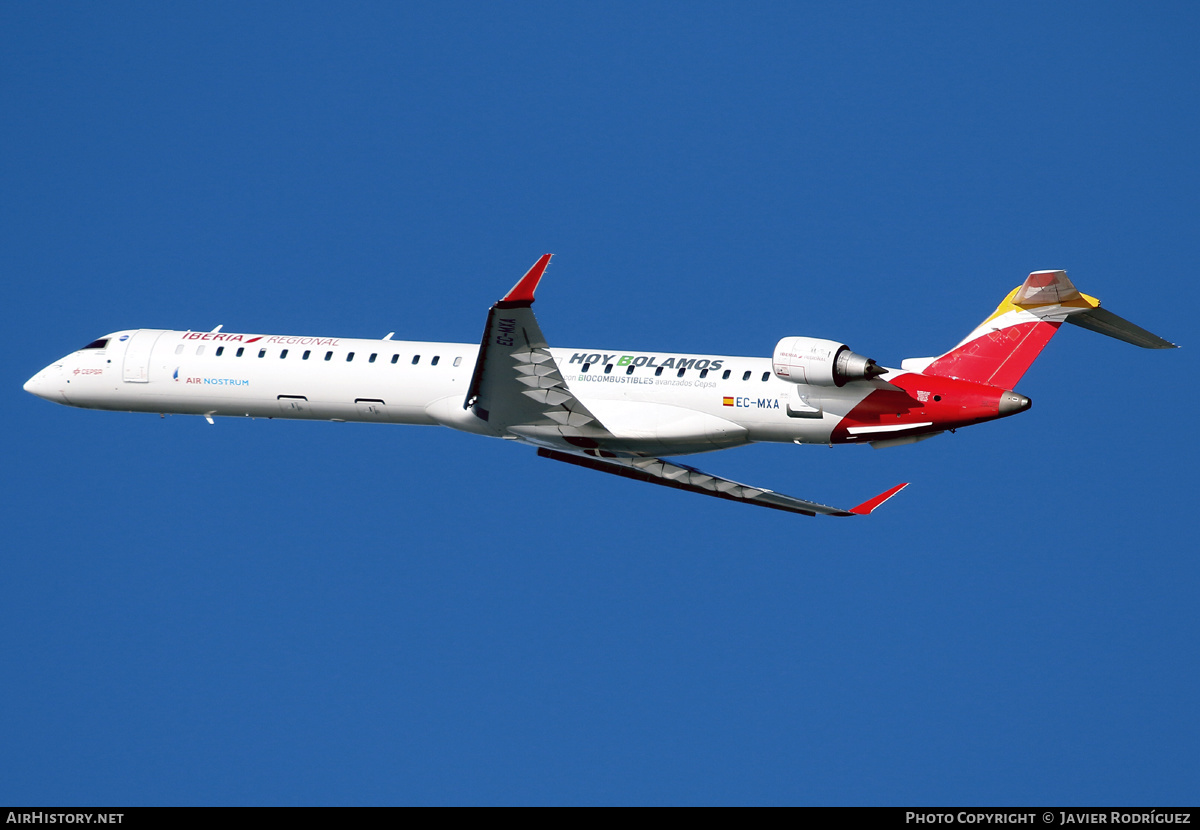 Aircraft Photo of EC-MXA | Bombardier CRJ-1000 (CL-600-2E25) | Iberia Regional | AirHistory.net #532564