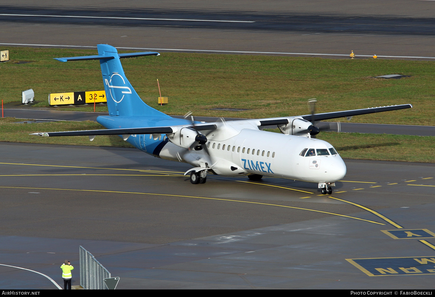 Aircraft Photo of HB-ALM | ATR ATR-72-202/F | Zimex Aviation | AirHistory.net #532567