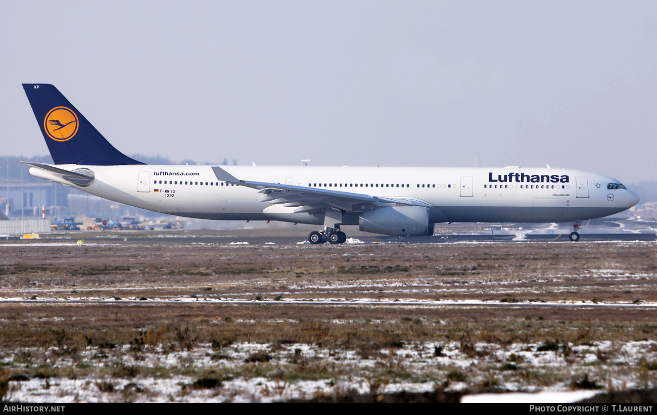 Aircraft Photo of F-WWYQ | Airbus A330-343 | Lufthansa | AirHistory.net #532576