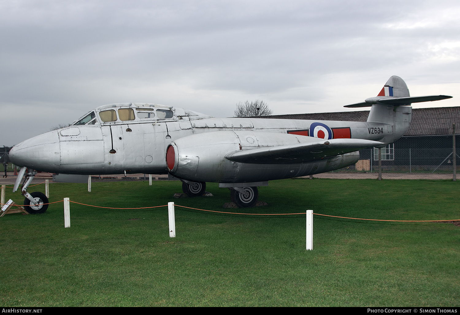 Aircraft Photo of VZ634 | Gloster Meteor T7 | UK - Air Force | AirHistory.net #532580