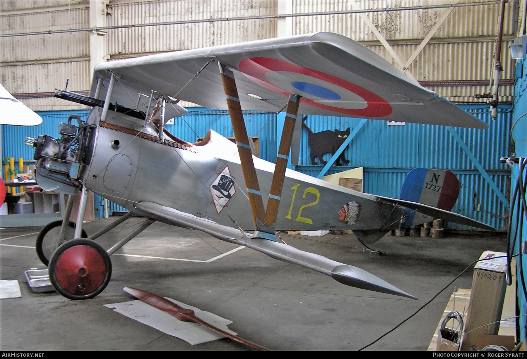 Aircraft Photo of N117DD / N1727 | Nieuport 17 (replica) | France - Air Force | AirHistory.net #532581