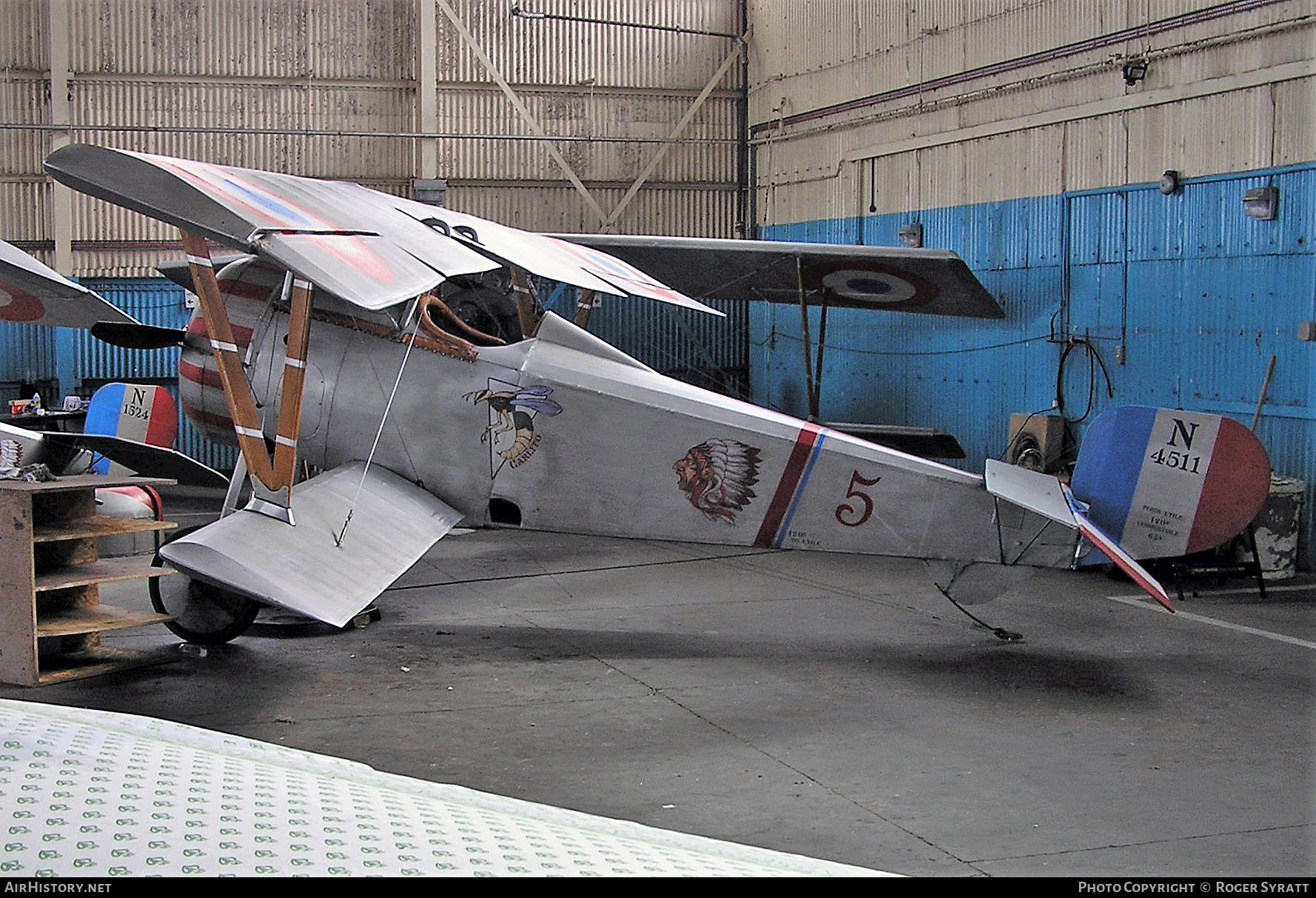 Aircraft Photo of N117KP / N4511 | Nieuport 17 (replica) | France - Air Force | AirHistory.net #532584