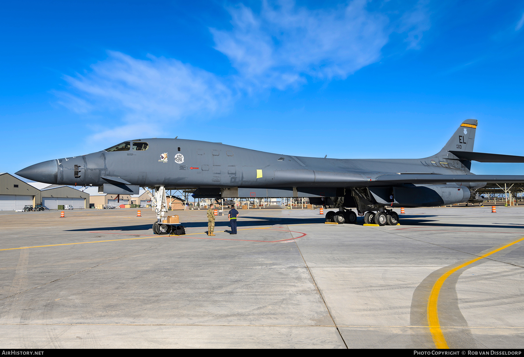 Aircraft Photo of 86-0113 / AF86-113 | Rockwell B-1B Lancer | USA - Air Force | AirHistory.net #532585