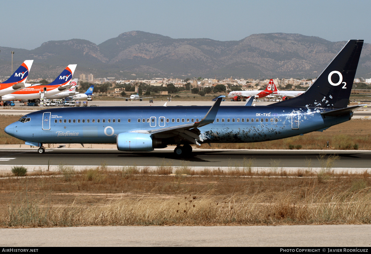 Aircraft Photo of OK-TVC | Boeing 737-86Q | Travel Service | AirHistory.net #532606