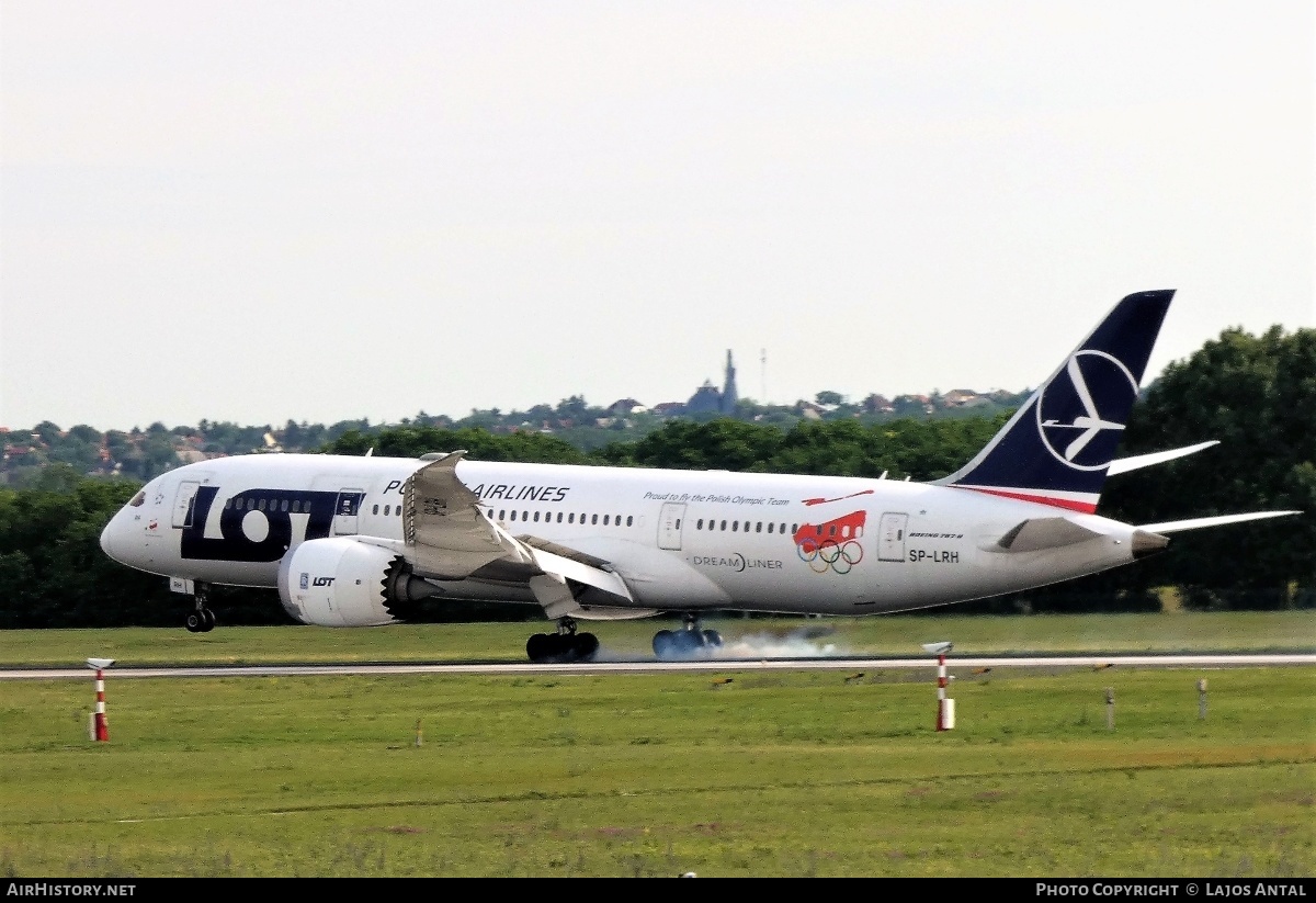 Aircraft Photo of SP-LRH | Boeing 787-8 Dreamliner | LOT Polish Airlines - Polskie Linie Lotnicze | AirHistory.net #532609