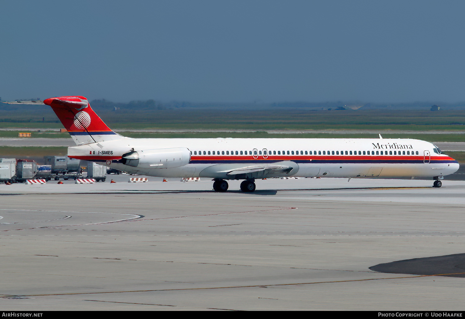 Aircraft Photo of I-SMES | McDonnell Douglas MD-82 (DC-9-82) | Meridiana | AirHistory.net #532611