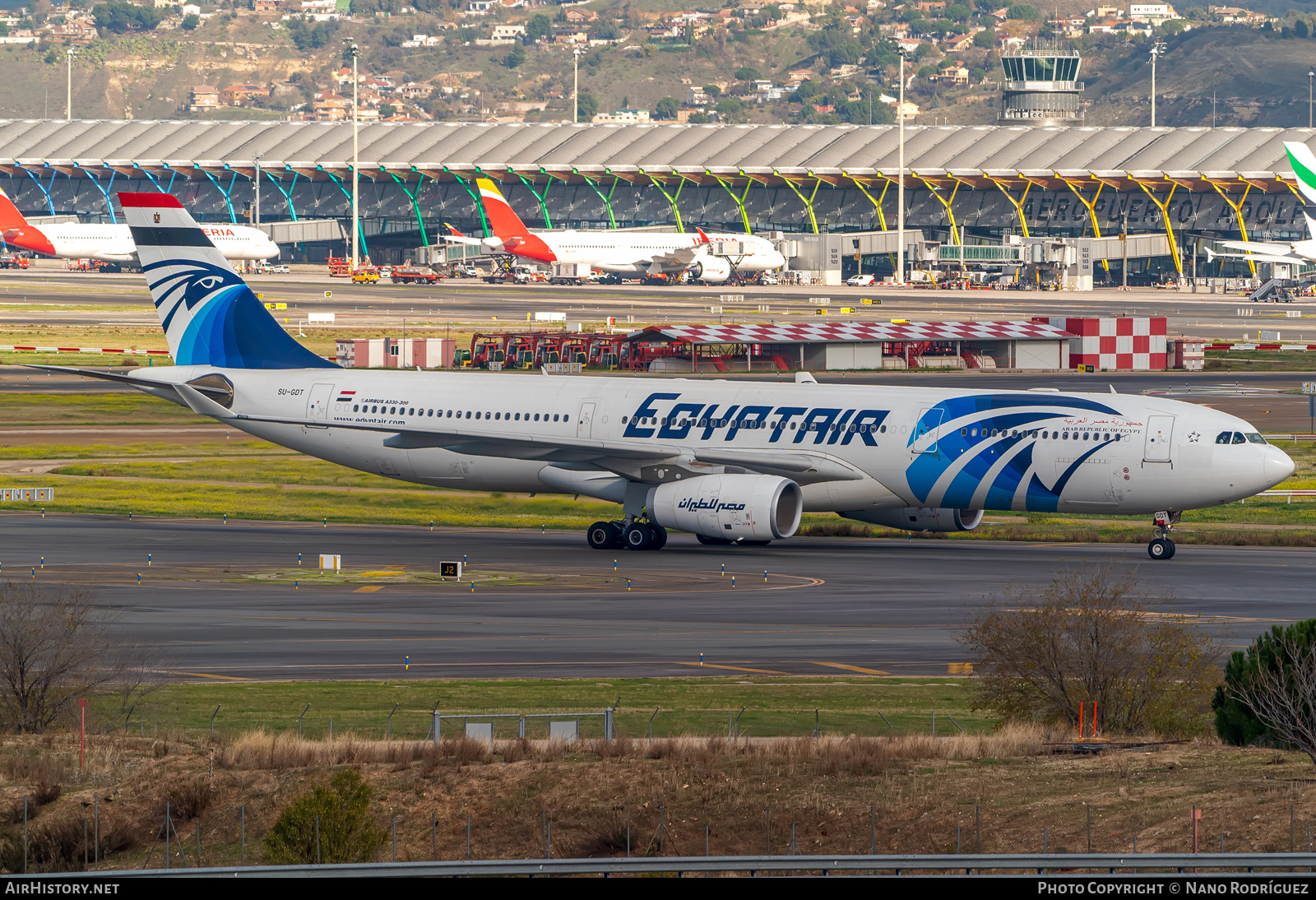 Aircraft Photo of SU-GDT | Airbus A330-343 | EgyptAir | AirHistory.net #532622