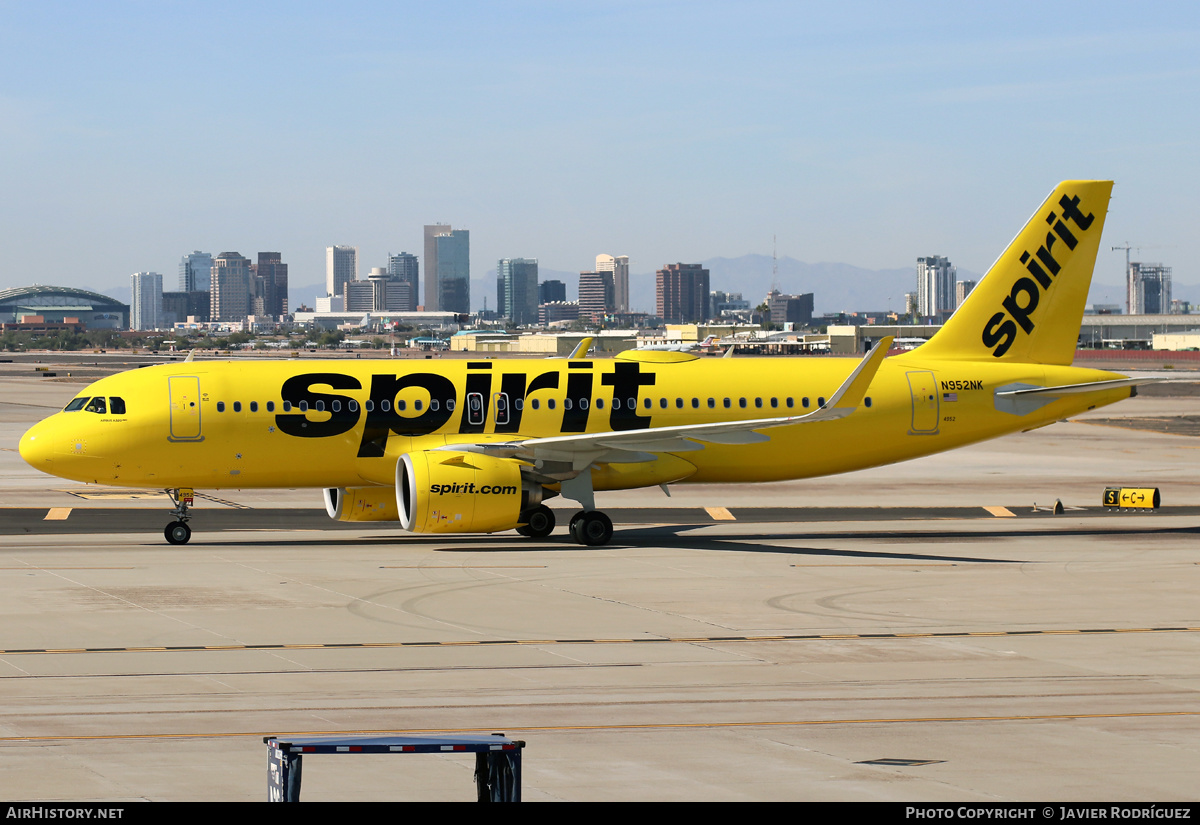 Aircraft Photo of N952NK | Airbus A320-271N | Spirit Airlines | AirHistory.net #532628