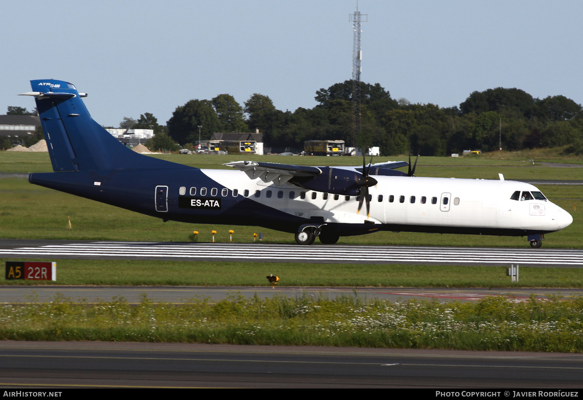 Aircraft Photo of ES-ATA | ATR ATR-72-600 (ATR-72-212A) | Nordica | AirHistory.net #532636