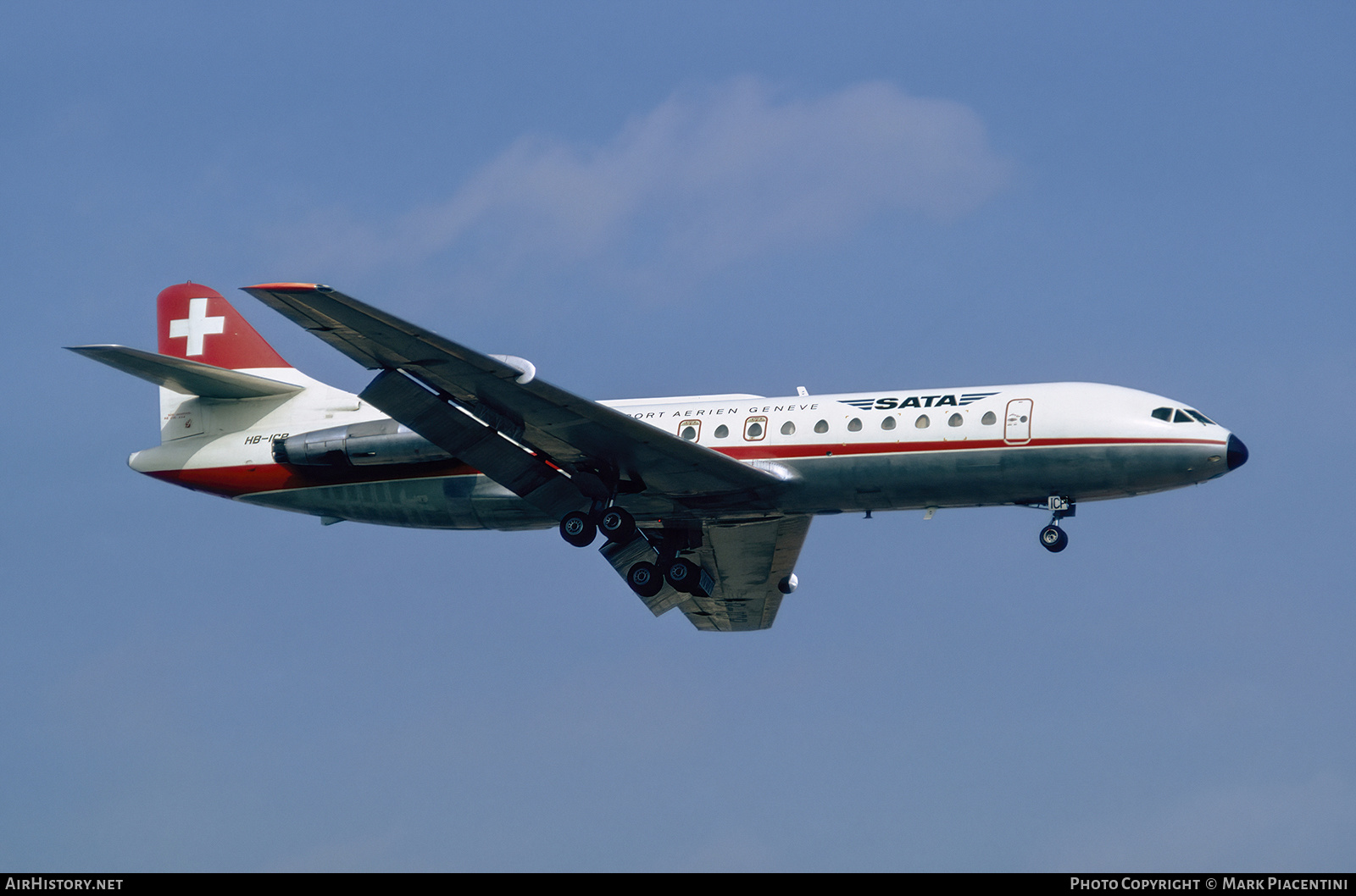 Aircraft Photo of HB-ICP | Sud SE-210 Caravelle VI-R | SATA - SA de Transport Aérien | AirHistory.net #532637