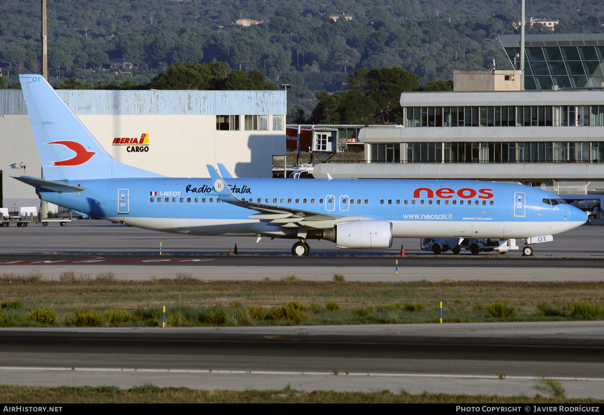 Aircraft Photo of I-NEOT | Boeing 737-86N | Neos | AirHistory.net #532650