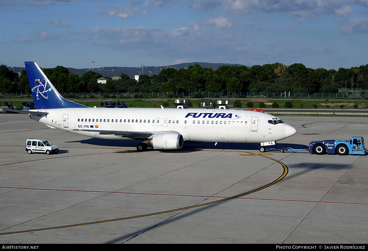 Aircraft Photo of EC-IYS | Boeing 737-4Y0 | Futura International Airways | AirHistory.net #532657