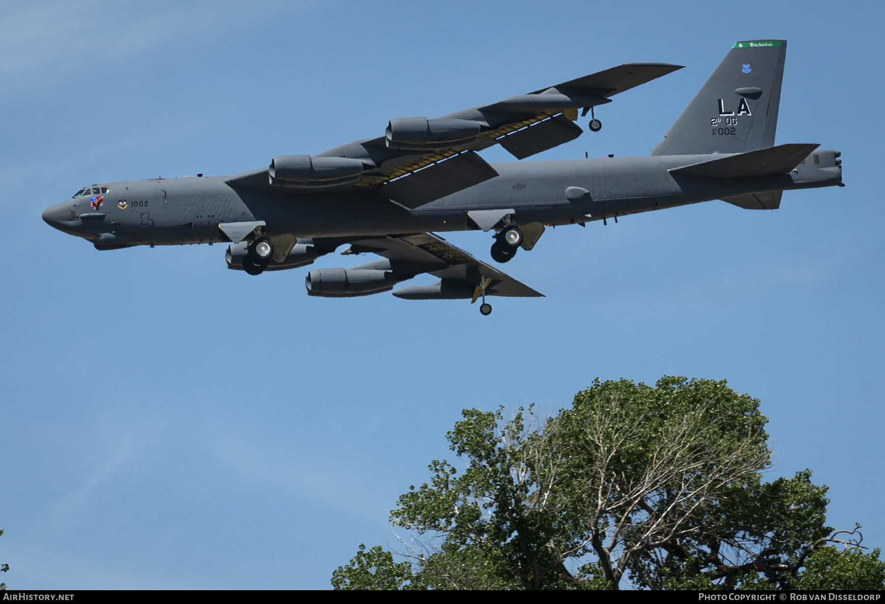Aircraft Photo of 61-0002 / AF61002 | Boeing B-52H Stratofortress | USA - Air Force | AirHistory.net #532668