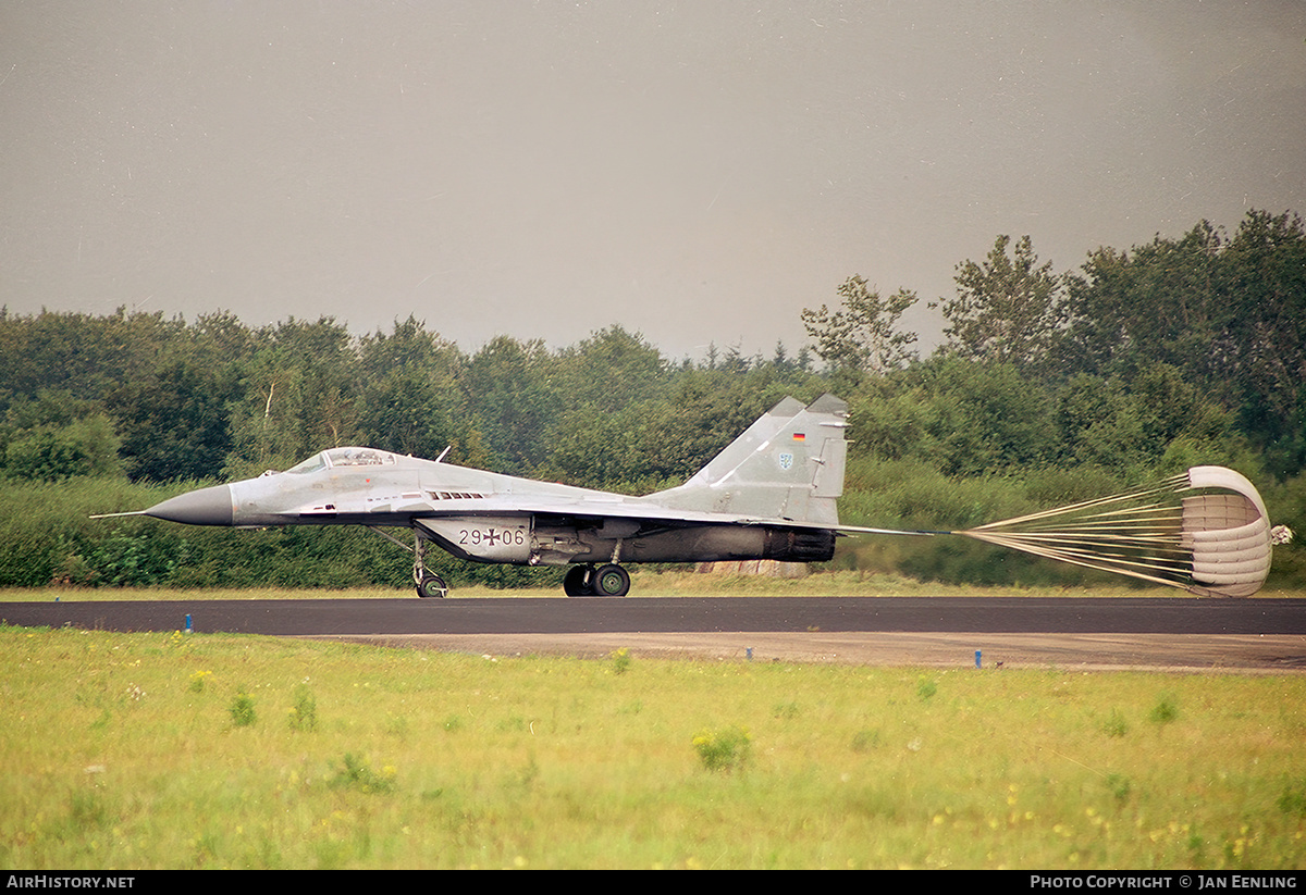 Aircraft Photo of 2906 | Mikoyan-Gurevich MiG-29G (9-12A) | Germany - Air Force | AirHistory.net #532680