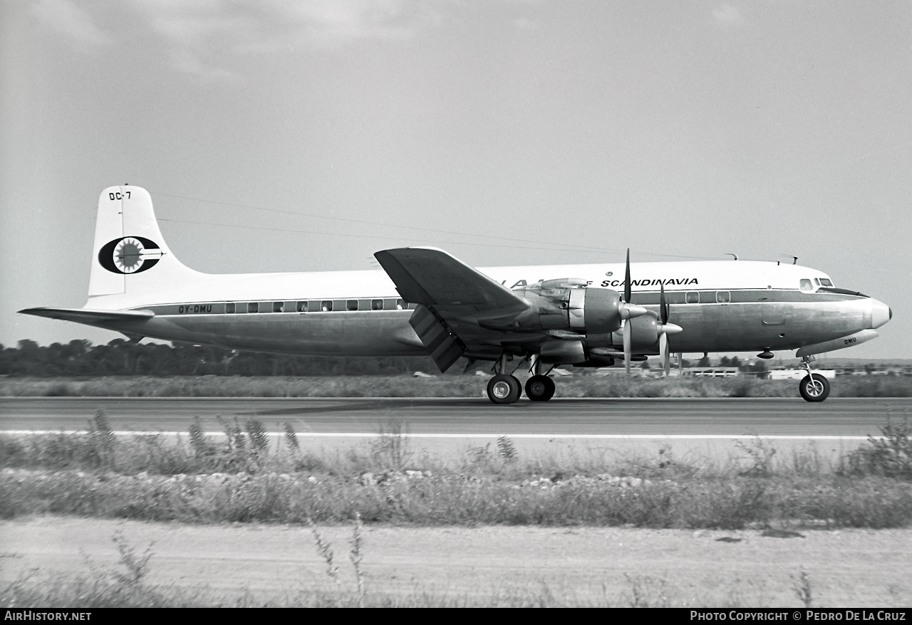Aircraft Photo of OY-DMU | Douglas DC-7 | Conair of Scandinavia | AirHistory.net #532703