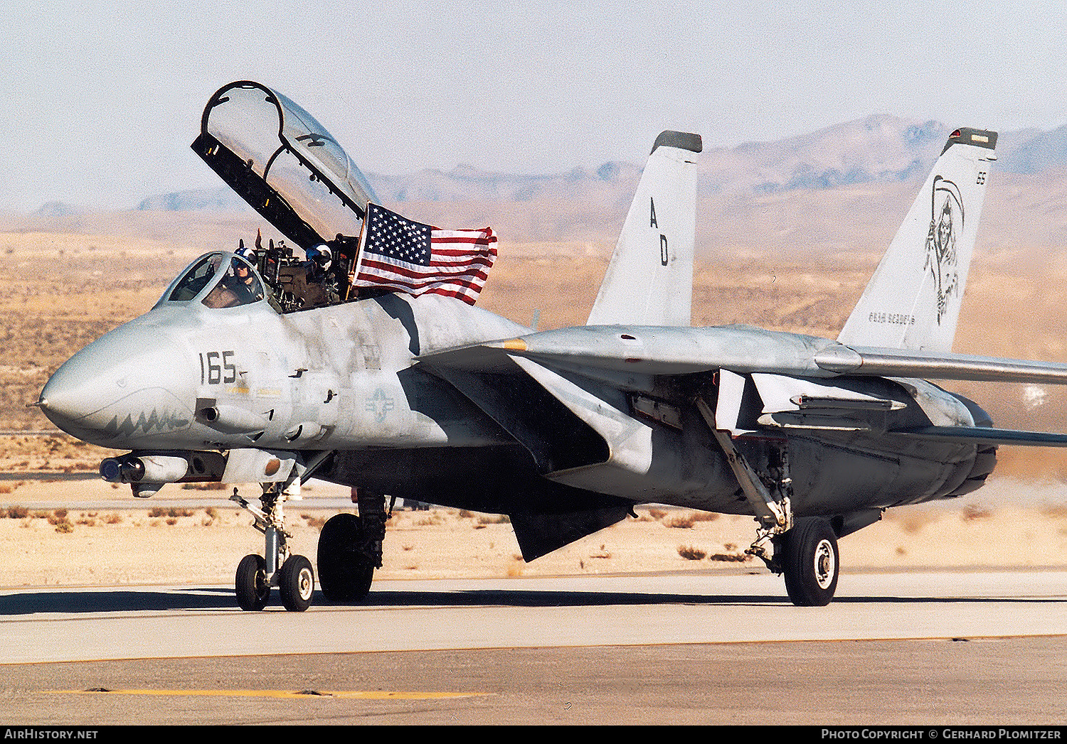 Aircraft Photo of 164345 | Grumman F-14D(R) Tomcat | USA - Navy | AirHistory.net #532712