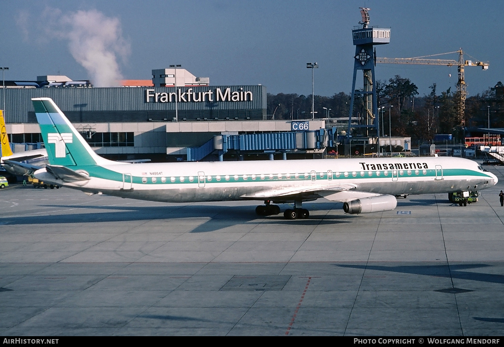 Aircraft Photo of N4864T | McDonnell Douglas DC-8-63CF | Transamerica Airlines | AirHistory.net #532720