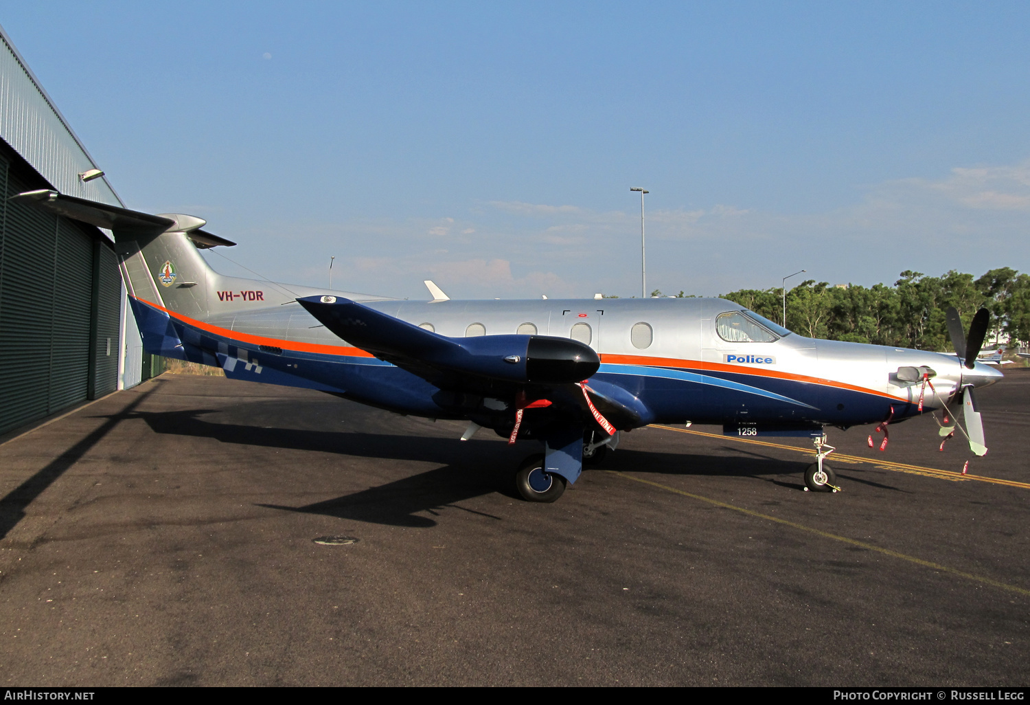 Aircraft Photo of VH-YDR | Pilatus PC-12NG (PC-12/47E) | Northern Territory Police | AirHistory.net #532724